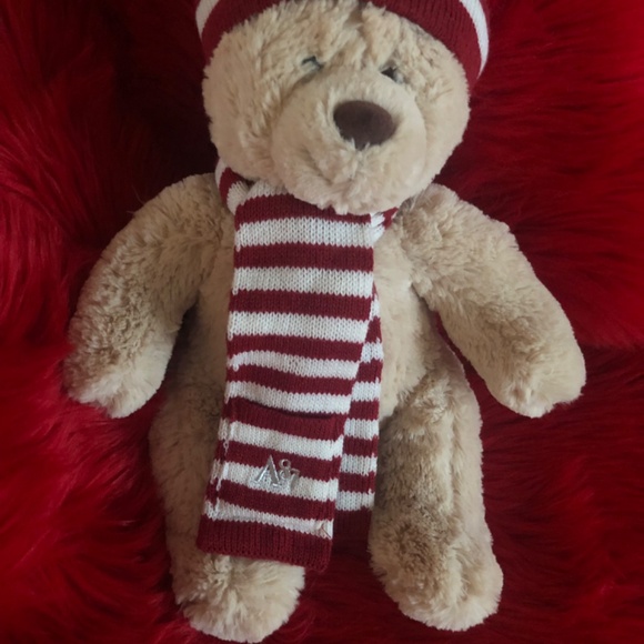 Like New Aeropostale Holiday plush bear - Picture 2 of 4
